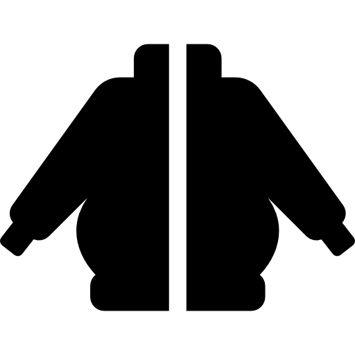maglione con cerniera  icona