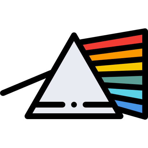 Prism Detailed Rounded Lineal color icon