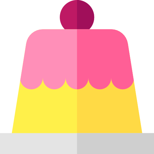 Dessert Basic Straight Flat icon
