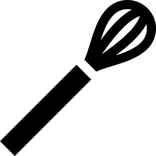 batidor Basic Straight Filled icono