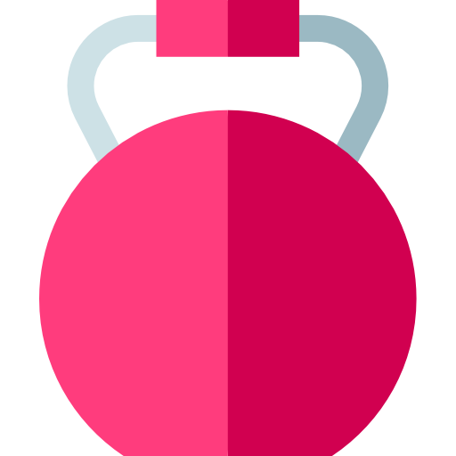 kettlebell Basic Straight Flat ikona