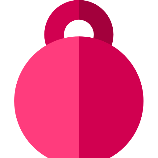 kettlebell Basic Straight Flat icon