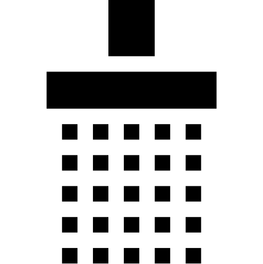 ducha Basic Straight Filled icono