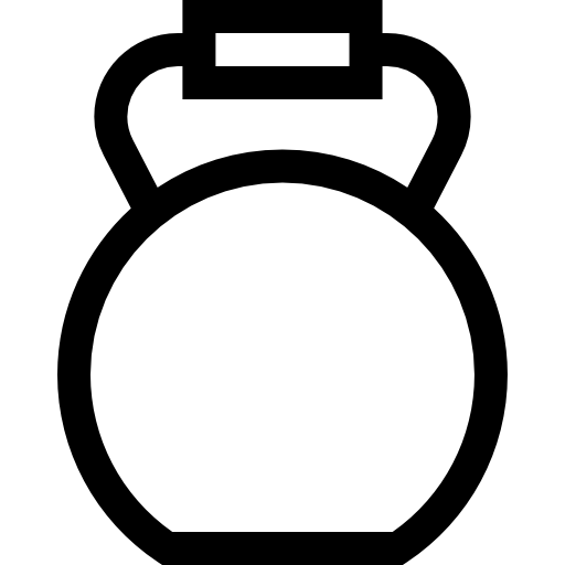 kettlebell Basic Straight Lineal ikona