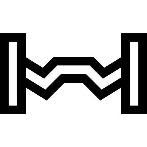 バーベル Basic Straight Lineal icon