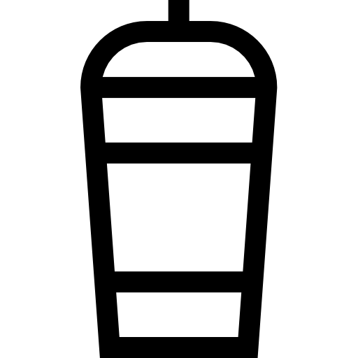 koktajl proteinowy Basic Straight Lineal ikona