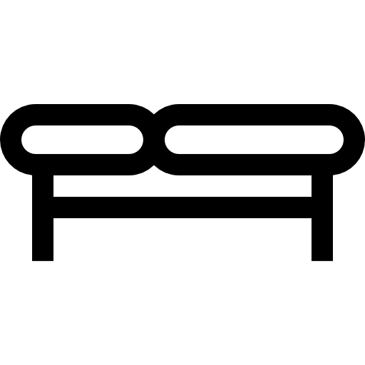 panca Basic Straight Lineal icona