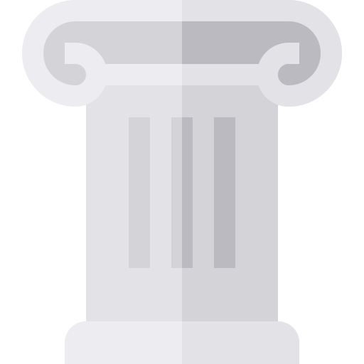 columna Basic Straight Flat icono