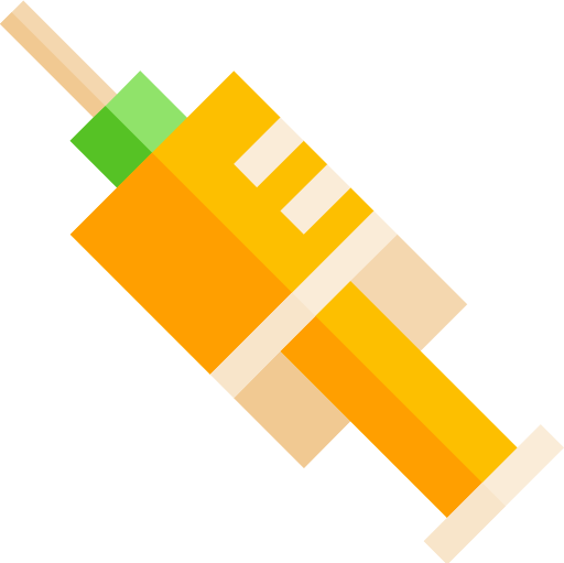 vaccinazione Basic Straight Flat icona