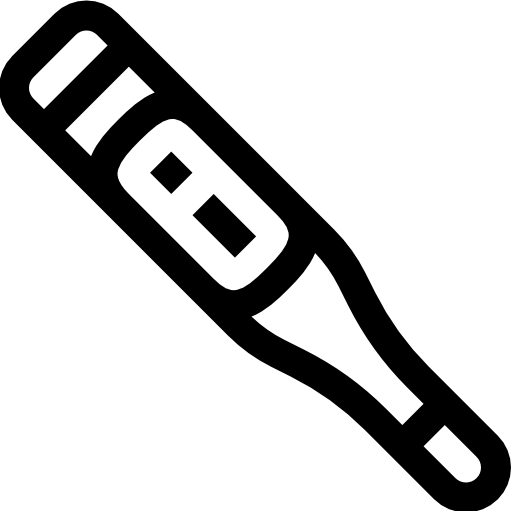 termómetro Basic Straight Lineal icono