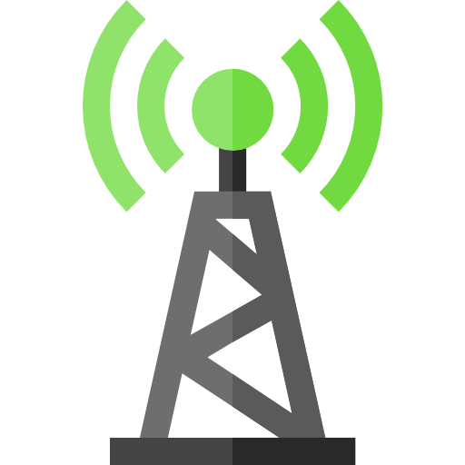 televisão Basic Straight Flat Ícone