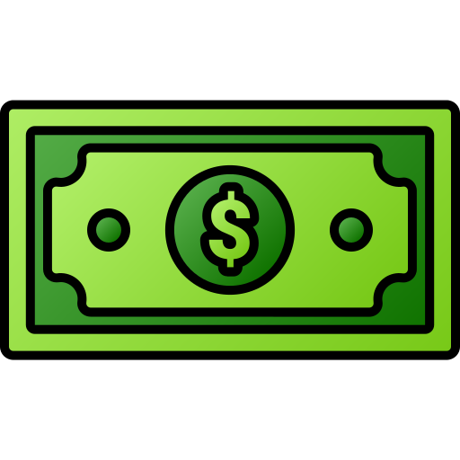 dollar Generic gradient lineal-color icon