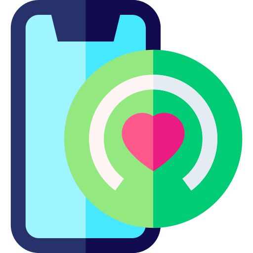 gezondheid-app Basic Straight Flat icoon