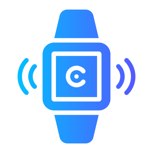 Wearable technology Generic gradient fill icon