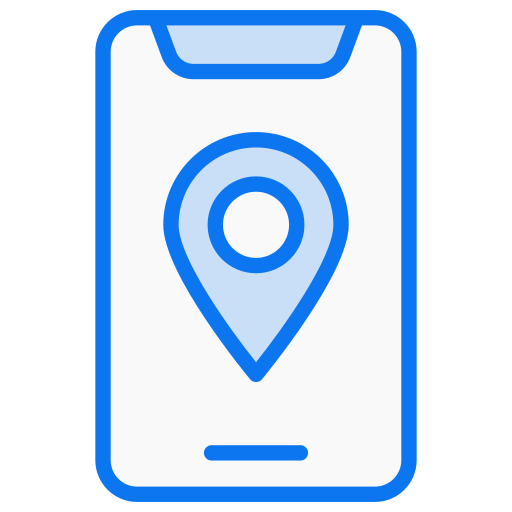 Mobile location Generic color lineal-color icon