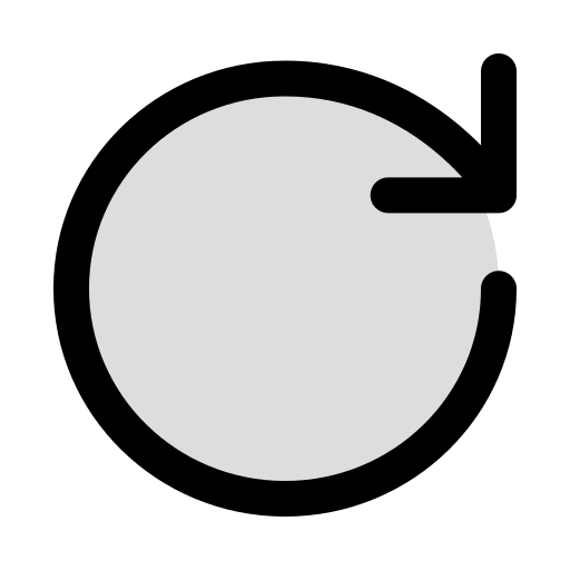 girar Generic color lineal-color icono