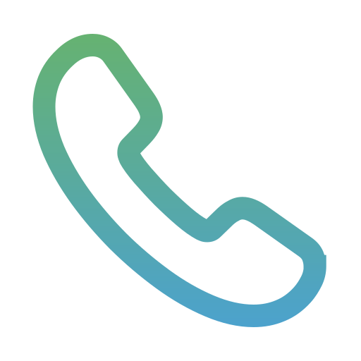 Call Generic gradient outline icon