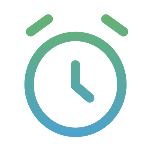 Clock Generic gradient outline icon