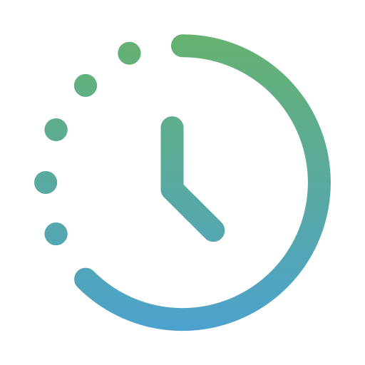 Clock Generic gradient outline icon