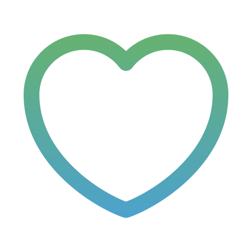 Heart Generic gradient outline icon