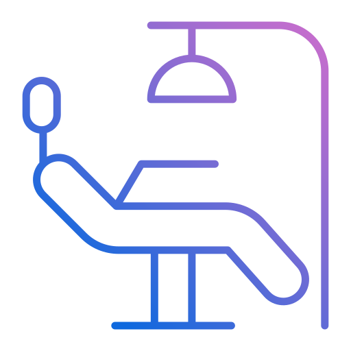 Стоматологическое кресло Generic gradient outline иконка