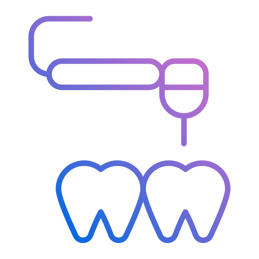 Dental treatment Generic gradient outline icon
