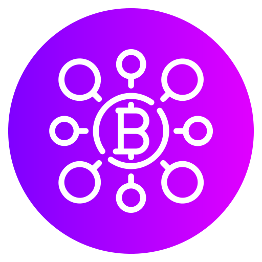bitcoin Generic gradient fill Icône