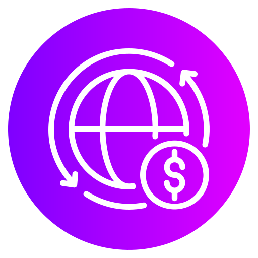 circulaire economie Generic gradient fill icoon