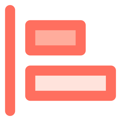 Left Generic color lineal-color icon