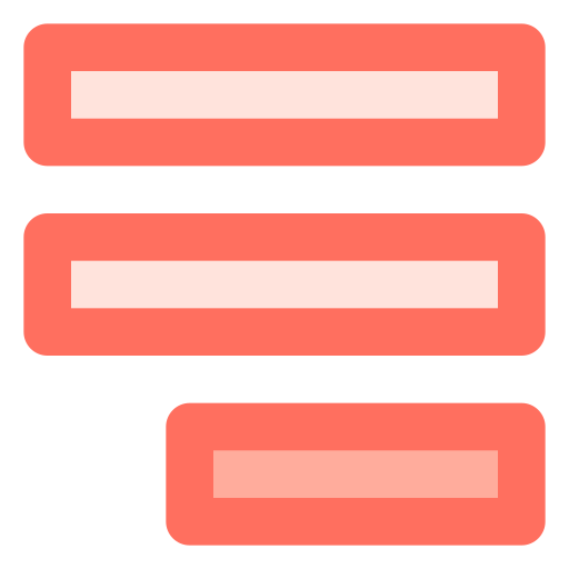 rechts Generic color lineal-color icoon