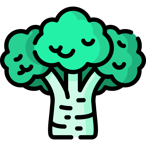 broccoli Special Lineal color icoon
