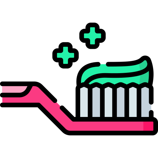 cepillo de dientes Special Lineal color icono