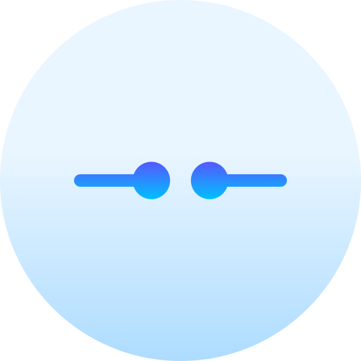 Switch Basic Gradient Circular icon