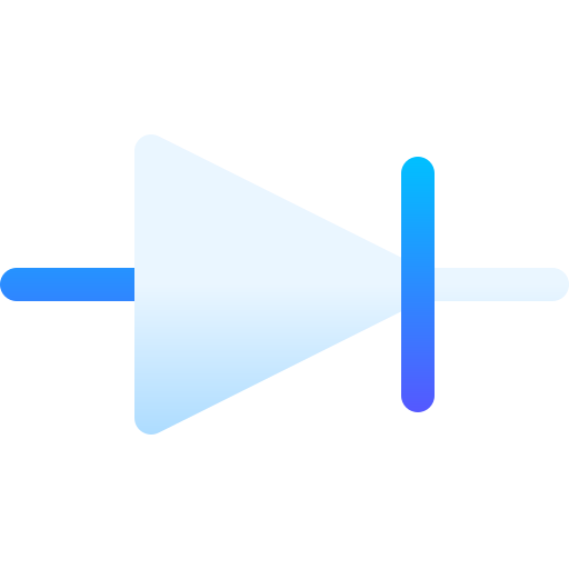 diode Basic Gradient Gradient Icône