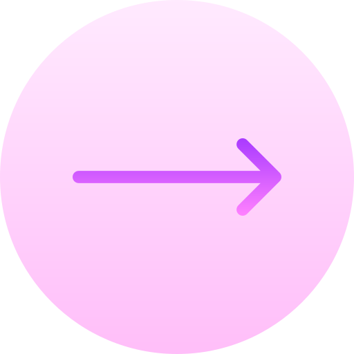 links Basic Gradient Circular icoon