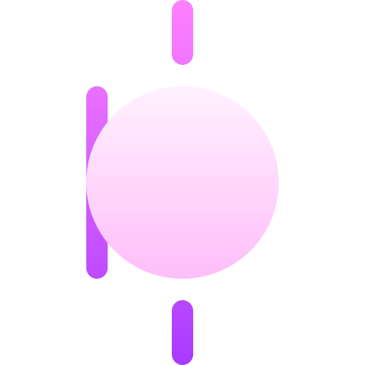 ダイナミックマイク Basic Gradient Gradient icon