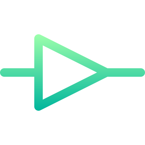 Amplifier Basic Gradient Lineal color icon