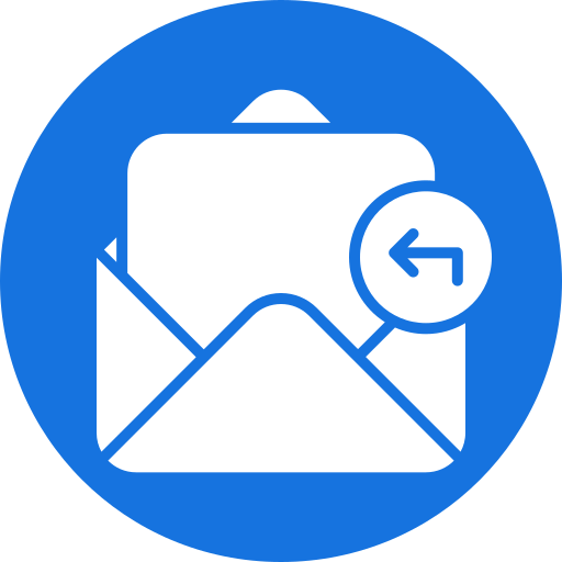 Receive mail Generic color fill icon