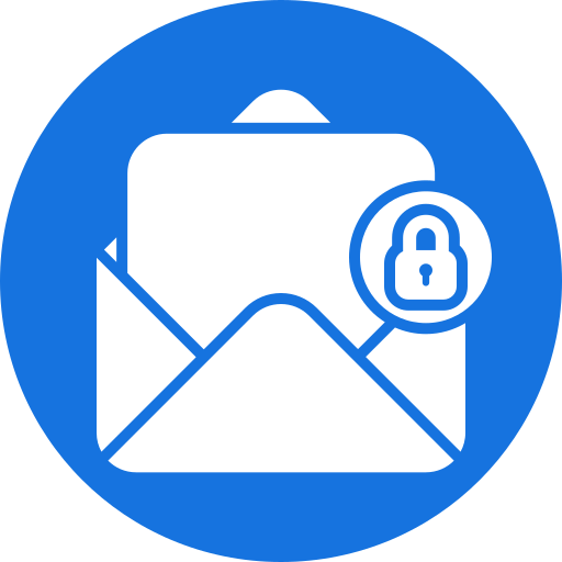 Confidential email Generic color fill icon