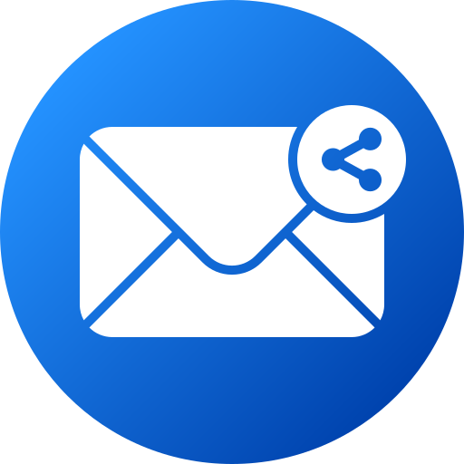 email Generic gradient fill icon