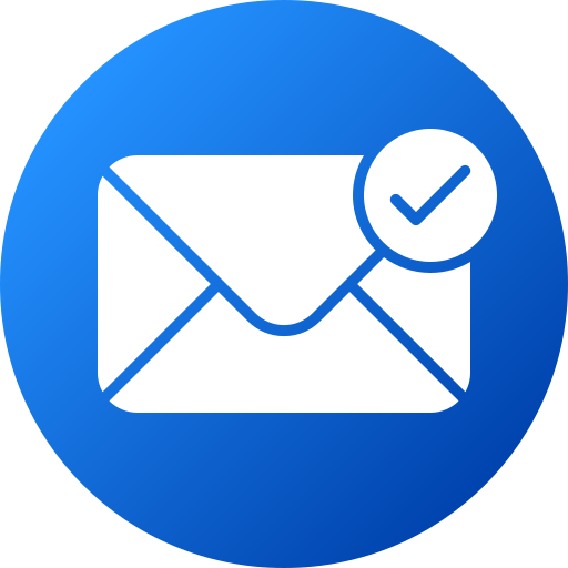 revisar correo Generic gradient fill icono