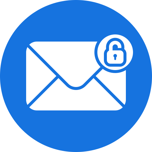 correo electrónico confidencial Generic color fill icono