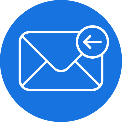 Receive mail Generic color fill icon