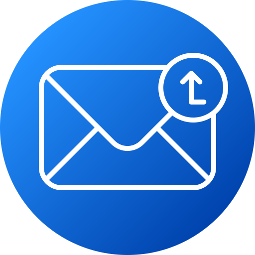 Send mail Generic gradient fill icon