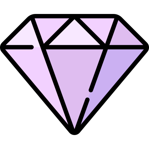 diamante Special Lineal color icona