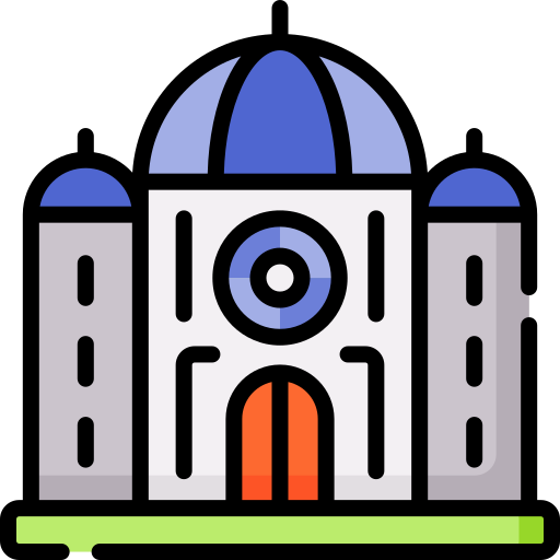 교회 Special Lineal color icon