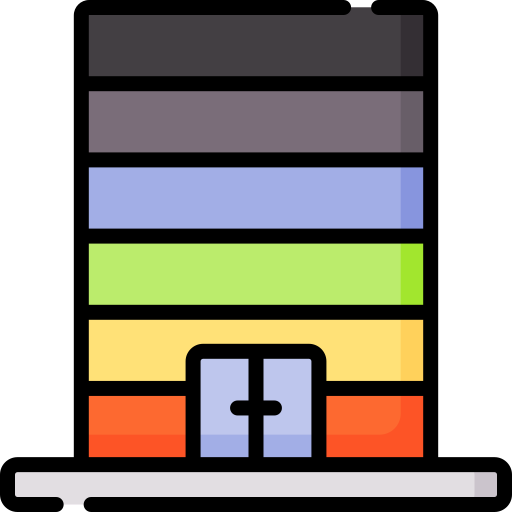 gebäude Special Lineal color icon