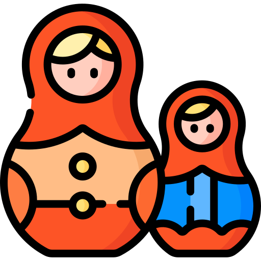 Matryoshka doll Special Lineal color icon