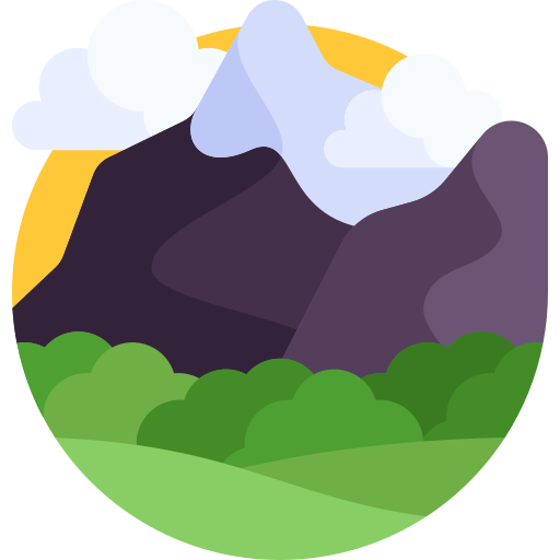 Aconcagua Detailed Flat Circular Flat icon