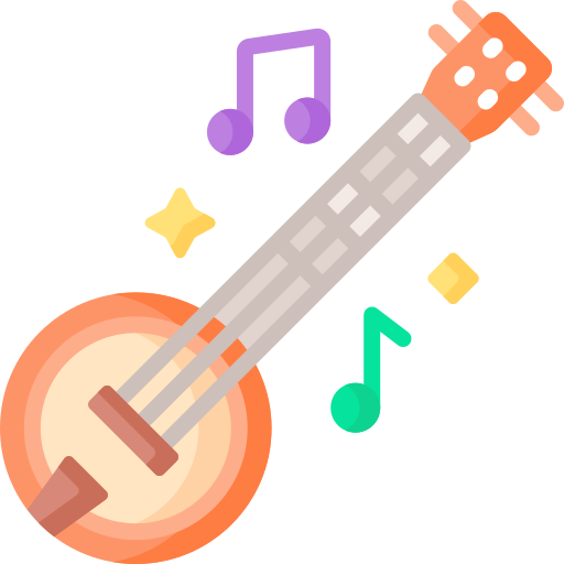 banjo Special Flat icon